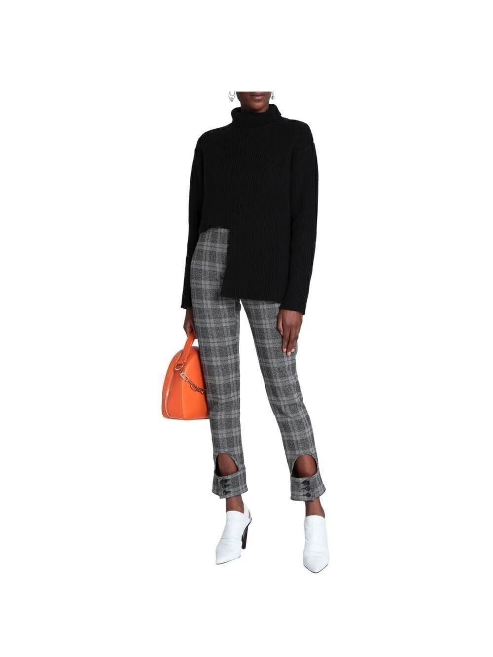 ELLERY Gehry cutouts hem slip pants size 4 BNWT